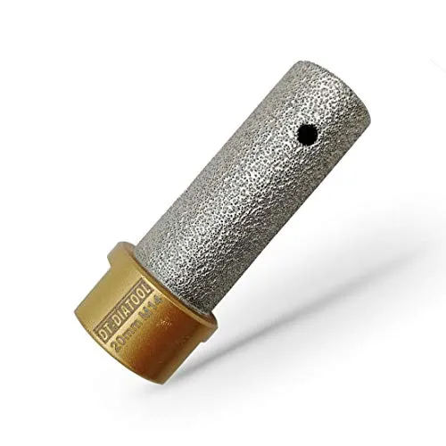 DT-DIATOOL Diamant Fingerfräser 20mm zum Vergrößern Löcher in Fliesen Porzellan Marmor Keramik Granit