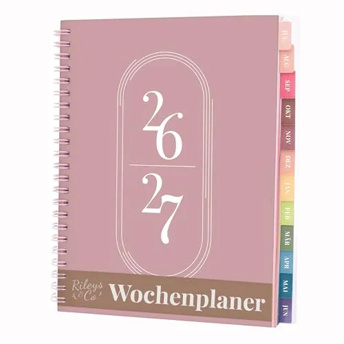 Kalender, Organizer & Zeitplaner von Rileys & Co