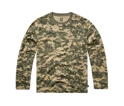 Brandit Premium Longsleeve Shirt, Farbe: at_digital, Größe: L