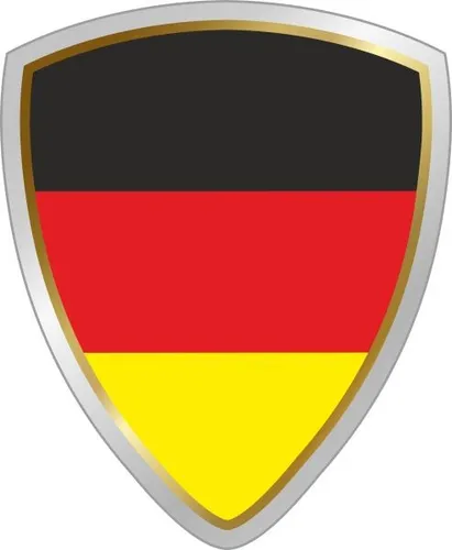 Hermann Schütz Aufkleber Wappen Deutschland 60x50mm  Aufkleber