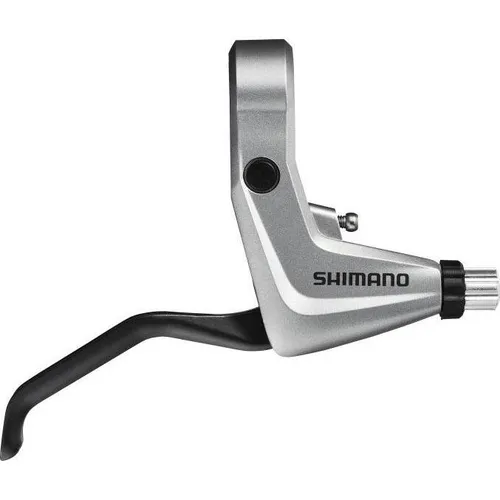 Shimano ALIVIO V-Brake Bremshebel 2-Finger Silber - Hochwertige V-Brake Bremshebel für Hinterradbremse, ideal für präzises Bremsen und sicheres Fahren auf dem Bike.