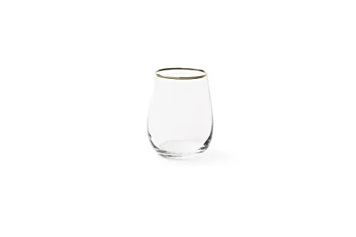 Excelsa Gold Set mit 6 Wassergläsern in gold von Excelsa