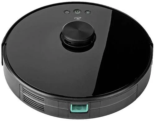 Nedis Roboter-Staubsauger mit Laser-Navigation und WLAN - 3-in-1 Saug- und Wischroboter mit Lasernavigation, ideal für gründliche Reinigung von Böden bis zu 150 Minuten