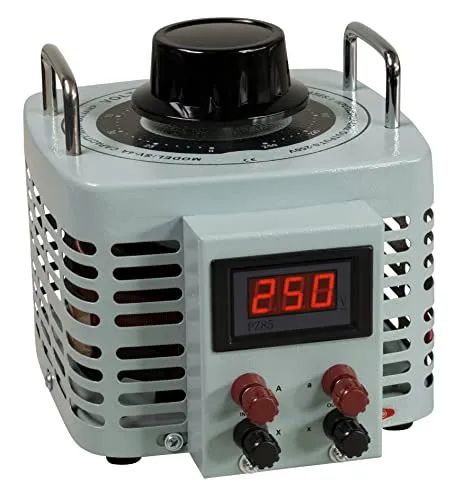 McPower Ringkern-Stelltrafo V-4000 mit LED-Anzeige