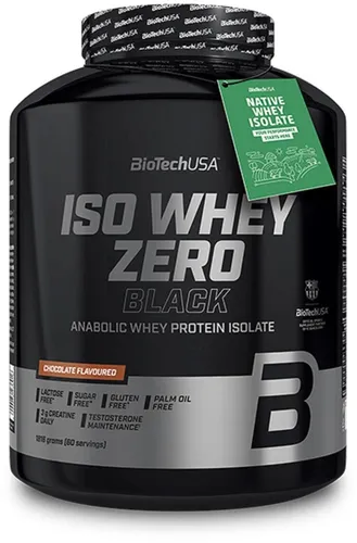 BioTechUSA Iso Whey Zero Black (1816 g, Schokolade) von BioTechUSA