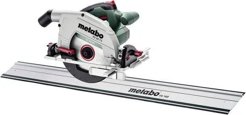 Metabo Set KS 66 FS + FS 160 Handkreissäge - Sägen: Leistungsstarke Handkreissäge mit 1500W und einer max. Schnitttiefe von 66mm – ideal für präzise Schnitte in Holz und mehr.