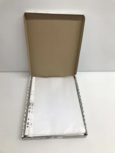 Durable 267019 Klarsichtfolien - 50 Stück A3, transparent für optimalen Schutz und Präsentation Ihrer Dokumente