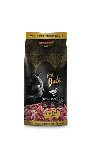 Leonardo Fresh Duck 250 g - Trockenfutter / getreidefrei / hoher Fleischanteil