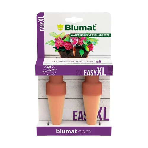 2x Tonkegel Wasserspender Bewässerung Blumat Easy XL 0,3L/24h (22202)