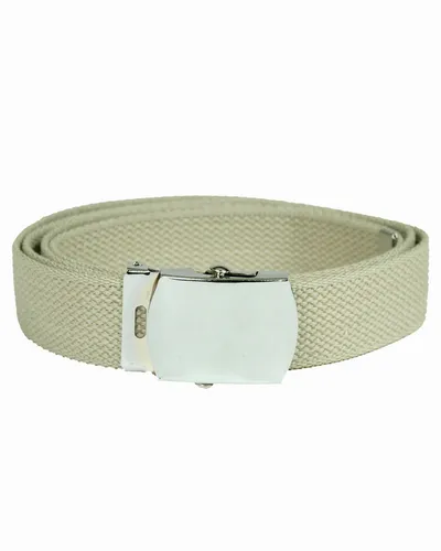 MIL-TEC® US Hosengürtel Cotton khaky Army Military Gürtel Canvas Belt