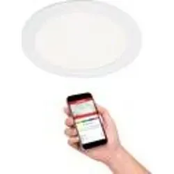 LED Einbauleuchte Smart WiFi mit App Steuerung 12 W - Telefunken - Moderne 12 W LED Einbauleuchte mit WiFi-Steuerung für individuelle Lichtgestaltung. Dimmbar und RGB-fähig für flexible Beleuchtung in jedem Raum. Perfekt für smartes Wohnen!