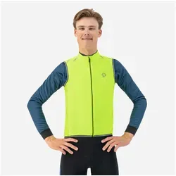 Rogelli Funktionsweste Ärmellose Windweste Fahrradweste Herren Core gelb XL