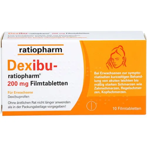Dexibu-Ratiopharm 200 mg Filmtabletten