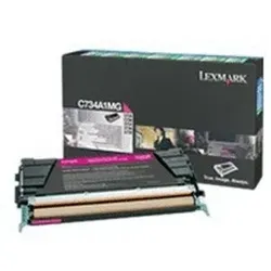 Original Lexmark Toner C736H1MG - Magenta, 10.000 Seiten Kapazität, ideal für Lexmark Druckermodelle C 736 und X 736