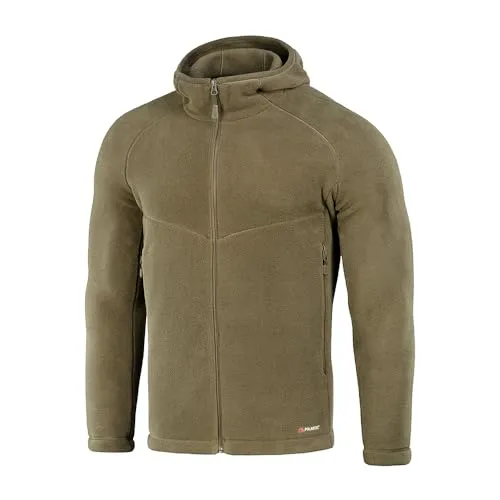 M-Tac Herren Fleecejacke Sprint Polartec, atmungsaktive Thermojacke mit YKK-Reißverschluss, leichter Outdoor-Fleecepullover, ideal für Wandern, Trekking, Alltag & Militär, Dark Olive, L