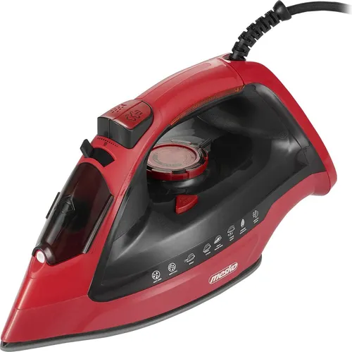 Mesko Camry Iron MS5031 - 3000 W Bügeleisen - Bügeleisen mit 3000 W Leistung und 70 g/min Dampfstoß für schnelles und effizientes Bügeln, ideal für ein faltenfreies Ergebnis.