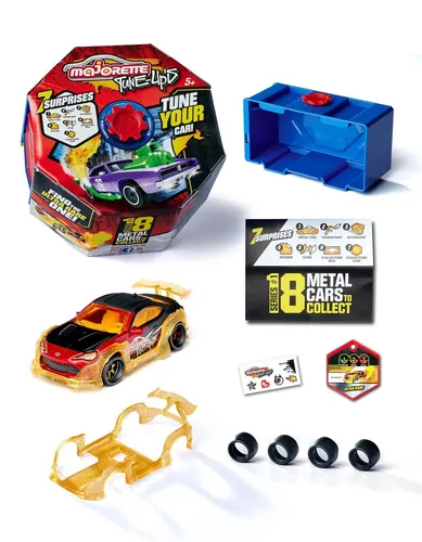 Majorette Tune Up's - Auto Mit Zubehör - Auto Set - 7 Überraschungen #G50
