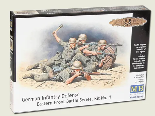 German Infantry, Eastern Front Battle Series, Kit No 1/ 1:35 - Masterbox 35102