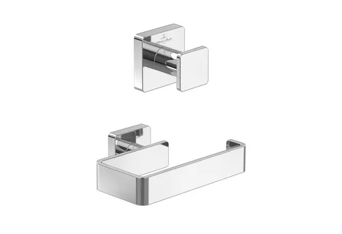 Villeroy & Boch Handtuchhaken, edles Design für Ihr Bad - Handtuchhaken aus Chrom von Villeroy & Boch, minimalistisch und vielseitig kombinierbar für einen stilvollen Look in jedem Badezimmer.