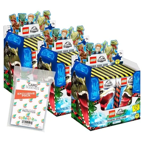 Lego Jurassic World Trading Cards Bundle Serie 2-3