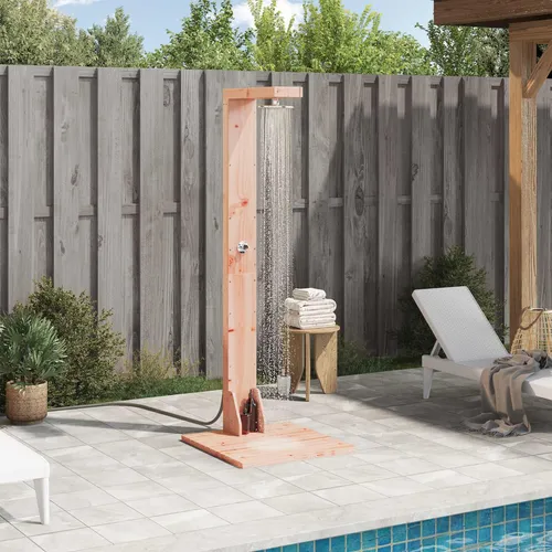 Maison Exclusive Gartendusche aus Douglas- und Edelstahl 210 cm