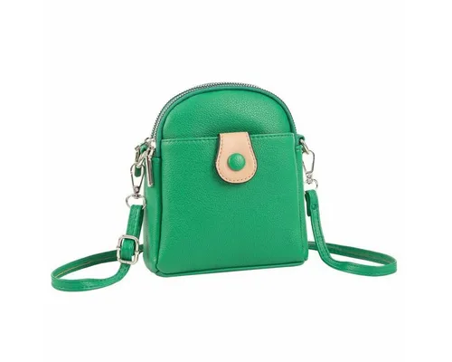 ITALYSHOP24 Schultertasche Damen Tasche Minibag Umhängetasche Geldbörse Handytasche Crossover, Brusttasche Bodybag Crossbody Hüfttasche Clutch leicht Gewicht