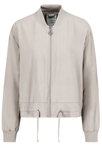 Sublevel Blouson in Beige - XL - Stylischer Blouson mit College-Kragen und Reißverschluss. Der gerade Schnitt und der Tunnelzug-Saum sorgen für eine perfekte Passform und hohen Tragekomfort.
