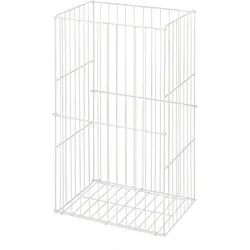 Satino by WEPA Mülleimer - Abfallkorb aus Draht 60 l - Haushaltszubehör, robuster Drahtkorb mit großem Fassungsvermögen von 60 l, ideal für effiziente Abfallentsorgung