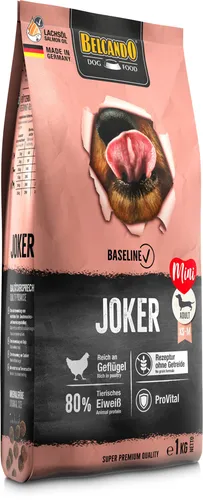 BELCANDO Baseline Joker GF 1 kg Hundefutter getreidefrei Trockenfutter Hund dog