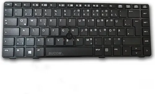 Tastatur für HP Compaq EliteBook 8460 8460p 8470 8470p 6465 6460B 6465b mit Rahmen schwarz