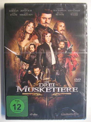 DIE DREI MUSKETIERE - DVD - OVP