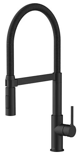 Lenz Küchenarmatur ALUNA in Schwarz matt – Hochwertige Markenmischdüse