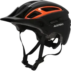 Acerbis Doublep MTB Helm, schwarz-orange, Größe L XL für Männer