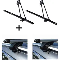 Fahrradträger Set ORION + Relingträger VDP XL 135 für VW Tiguan Cross ab 14