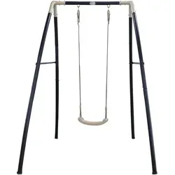 AXI Schaukel aus Metall in Anthrazit & Creme