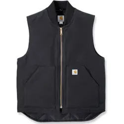 Carhartt V01 Insulated Rib Collar Vest in schwarz von Carhartt