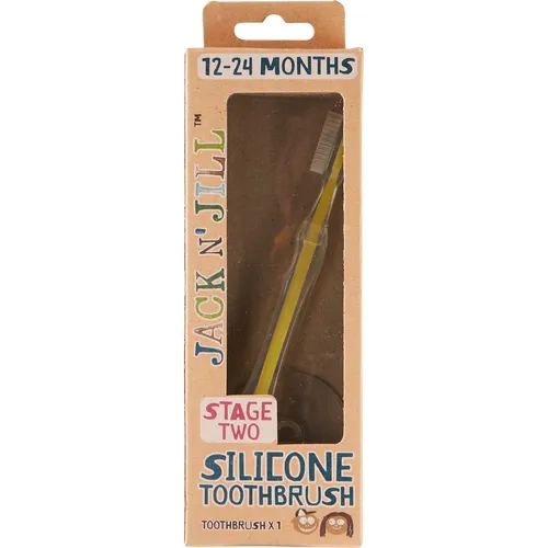 Produktbild Jack N' Jill Silikon Baby-Zahnbürste Stage 2, 12-24 Monate