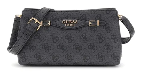 Guess Umhängetasche Crossbody Top Zip grau von GUESS