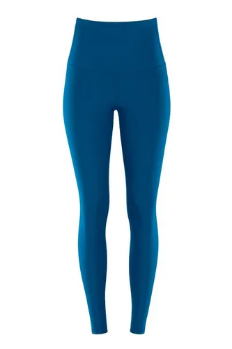 WINSHAPE Damen Functional Comfort Tights Hwl117c - High Waist Leggings in Teal-Green, XS EU - Leggings mit Core-Bund für eine perfekte Form und V-Shape Applikation für einen tollen Booty. Ideal für Fitness, Pilates und Yoga – umweltfreundlich und ultra weich!