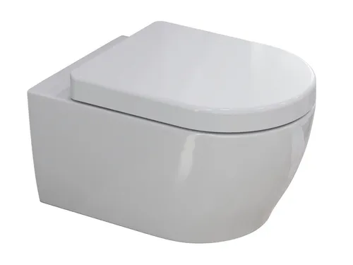 Blankenburg Spülrandlose Toilette mit Softclose Deckel - Sanitäranlagen & Zubehör: Hygienisches Tiefspüler-WC ohne Rand für optimale Reinigung, mit Softclose-Funktion und einfacher Montage für ein modernes Badezimmer.
