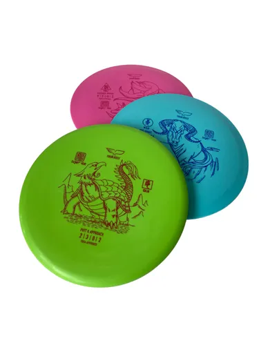 ASG Disc Golf Set mit 3 Scheiben