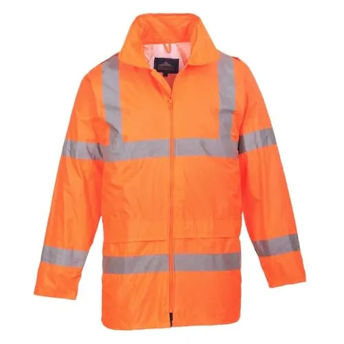Portwest H440 Arbeitsjacke, signalorange - Wasserdichte Warnschutzjacke mit Reflexstreifen, ideal für optimale Sichtbarkeit und Schutz bei jedem Wetter. Perfekt für den Einsatz im Freien.