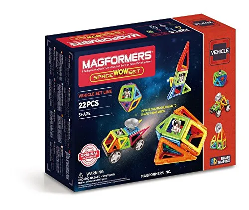MAGFORMERS 274-67 Magnetspielzeug, M - Magnetische Bausteine für unbegrenzten Konstruktionsspaß, fördert Kreativität und Feinmotorik, ideal für Kinder und Erwachsene.
