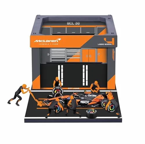 Bburago Pit Stop McLaren MCL38 2024 #4 Norris von Bburago