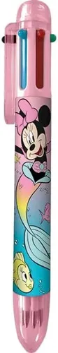 Minnie Mouse Meerjungfrau 6 Farbe Einziehbar Kugelschreiber