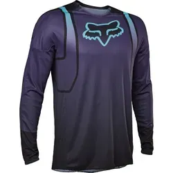 FOX 360 Vizen Motocross Jersey, schwarz-lila, Größe 2XL für Männer