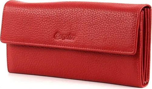 Esquire Geldbörse Ladies Purse L in rot von Esquire