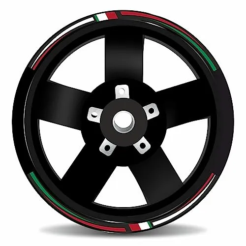 Tankpad Felgenrand Aufkleber Set 12 Zoll passend für Vespa GTS 125 + GTS Super 125 X710128