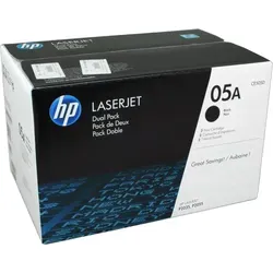 HP Toner CE505D 05A schwarz - Original Hochkapazitäts-Toner für bis zu 4.600 Seiten, ideal für HP LaserJet P-Serie und perfekte Druckqualität