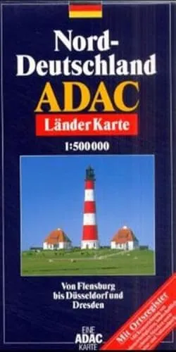 ADAC Karte, Norddeutschland (ADAC Länderkarten)